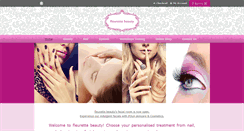 Desktop Screenshot of fleurettebeauty.com.au